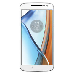 Moto G4 Smartphone, Android, 5.5, 4G LTE, SIM Free, 16GB, White